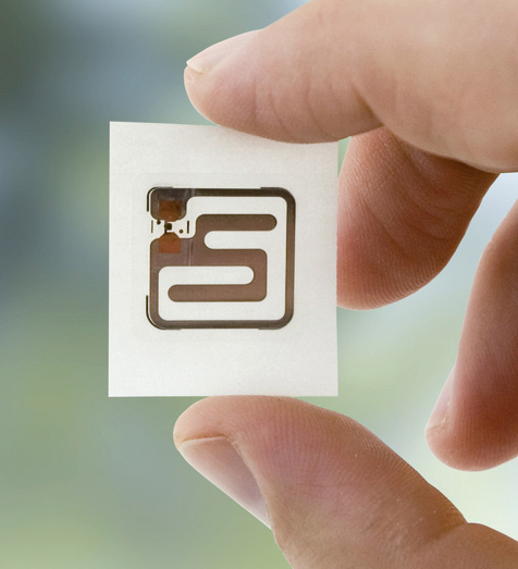 Finger with RFID chip for orfix smart protection and security